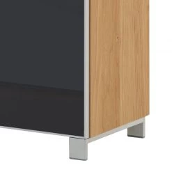 Voss Meuble à chaussures Alavere IV - Anthracite / Chêne blanc -Vestiaires Soldes schuhkommode alavere iv anthrazit eiche bianco dekor 3813584