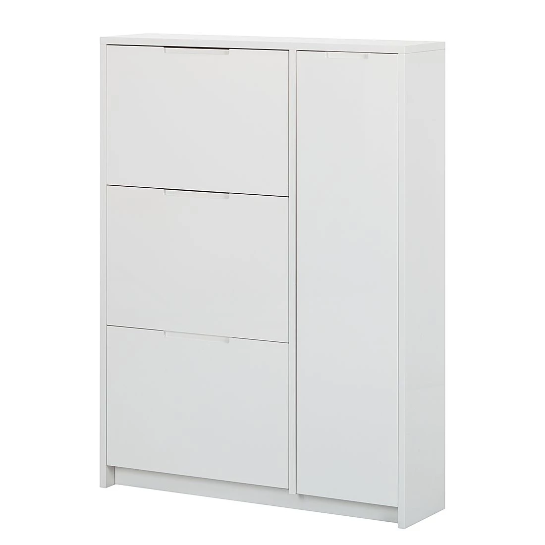 Fredriks Meuble à chaussures Glaze - Blanc brillant 1 Fredriks Meuble à chaussures Glaze - Blanc brillant