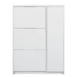 Fredriks Meuble à chaussures Glaze - Blanc brillant 18 Fredriks Meuble à chaussures Glaze - Blanc brillant -Vestiaires Soldes schuhkommode glaze hochglanz weiss 368262