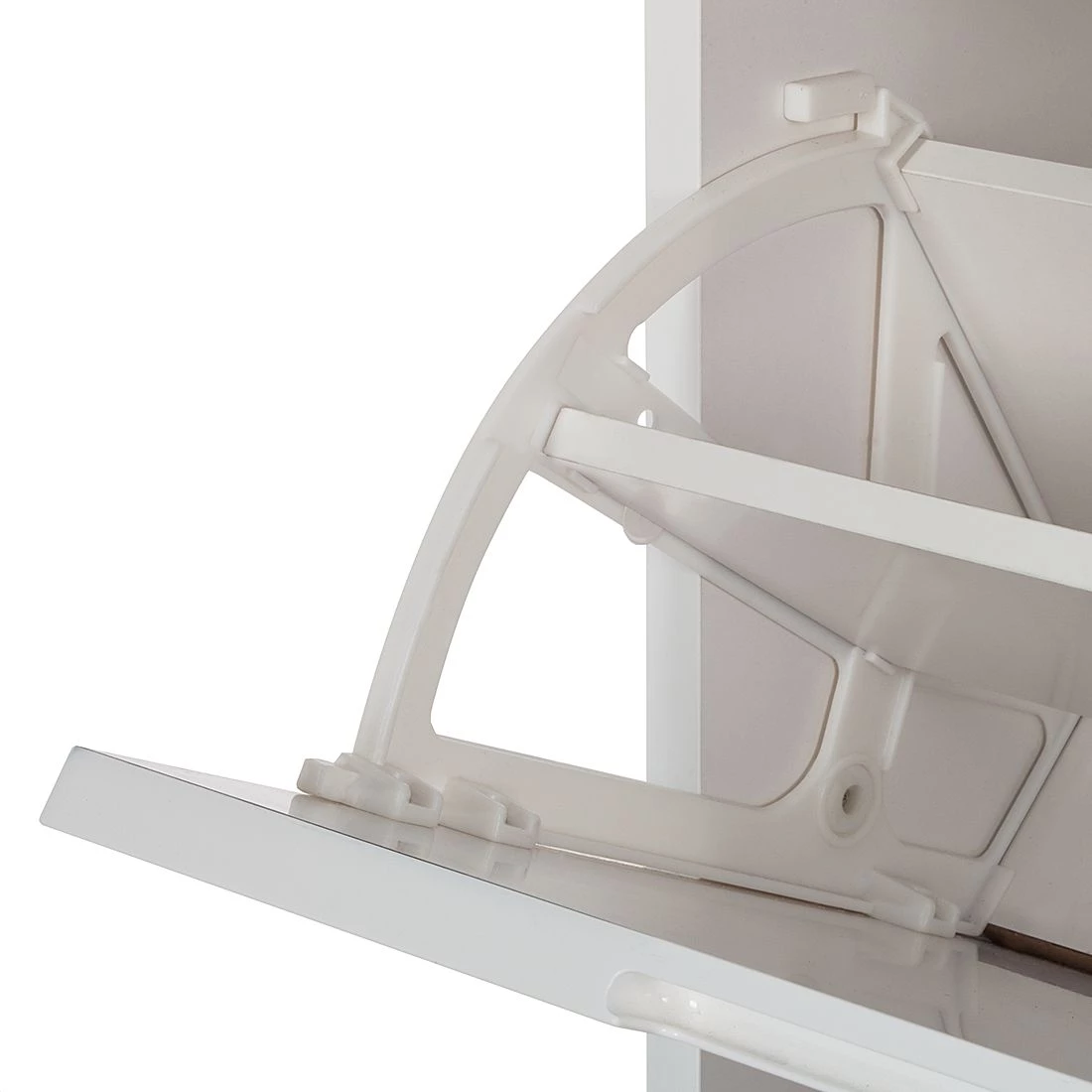 Fredriks Meuble à chaussures Glaze - Blanc brillant 8 Fredriks Meuble à chaussures Glaze - Blanc brillant – Image 8