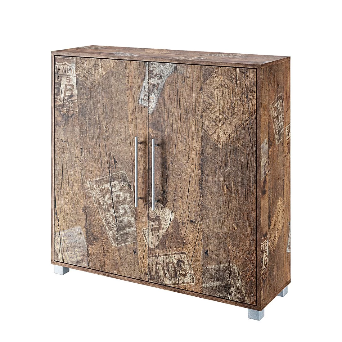 Schildmeyer Meuble à chaussures Pisa I - Imitation chêne du Panama 1 Schildmeyer Meuble à chaussures Pisa I - Imitation chêne du Panama