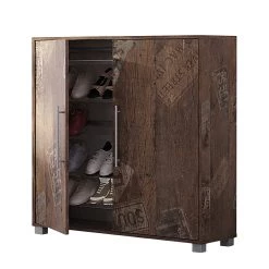 Schildmeyer Meuble à chaussures Pisa I - Imitation chêne du Panama 8 Schildmeyer Meuble à chaussures Pisa I - Imitation chêne du Panama -Vestiaires Soldes schuhschrank claudette i eiche panama dekor 1125906