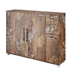 Schildmeyer Meuble à chaussures Pisa II - Imitation chêne du Panama