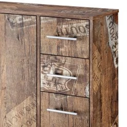 Schildmeyer Meuble à chaussures Pisa II - Imitation chêne du Panama -Vestiaires Soldes schuhschrank claudette ii eiche panama dekor 1126030