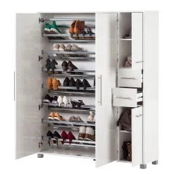 Schildmeyer Meuble à chaussures Pisa III - Blanc -Vestiaires Soldes schuhschrank goliath weiss 419050