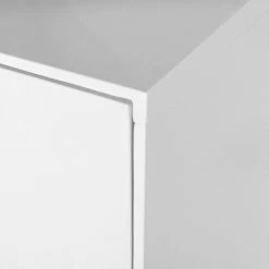 Mørteens Meuble à chaussures Lindholm I - Partiellement en chêne massif - Blanc -Vestiaires Soldes schuhschrank lindholm i weiss eiche massiv 1229586