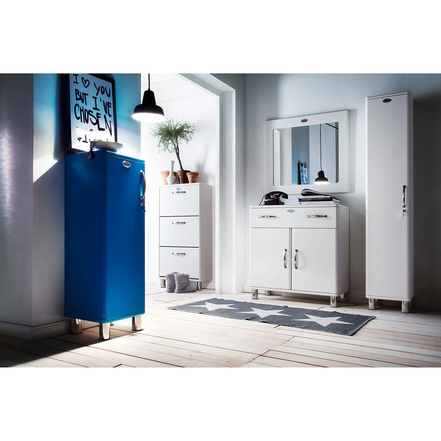 Tenzo Meuble à chaussures Malibu - Blanc 4 Tenzo Meuble à chaussures Malibu - Blanc – Image 4