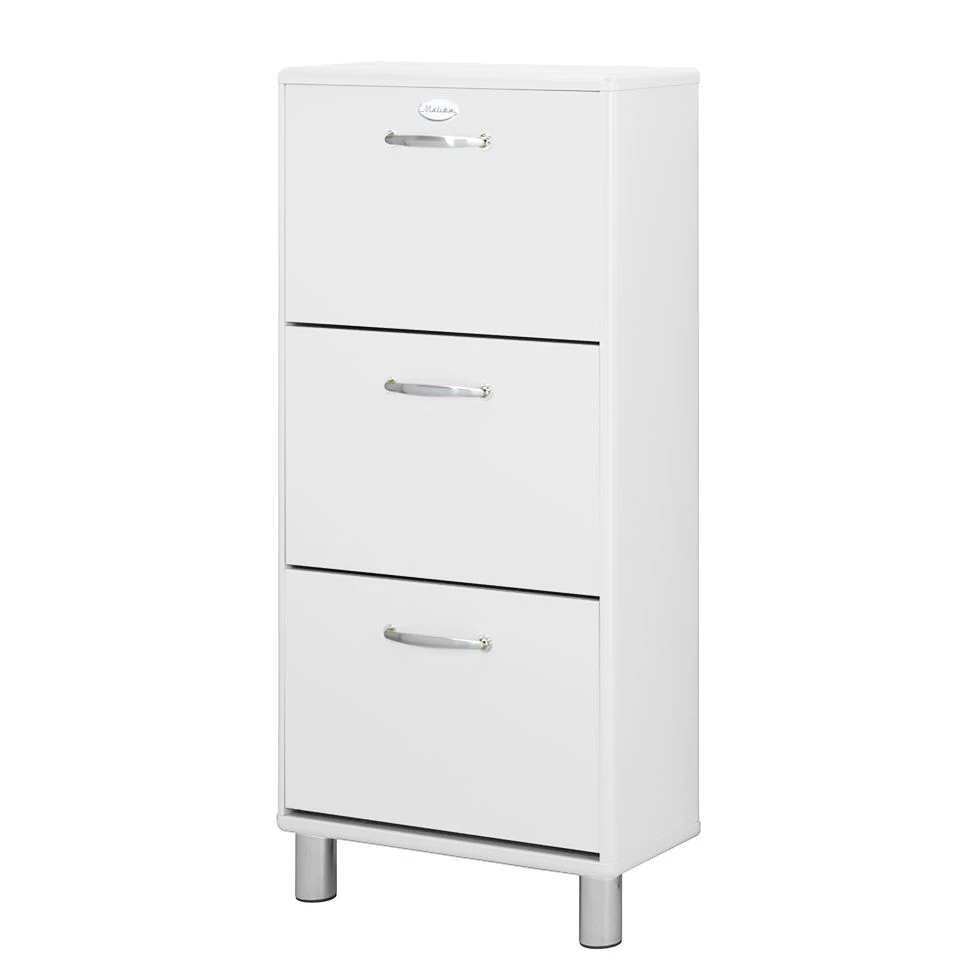 Tenzo Meuble à chaussures Malibu - Blanc 1 Tenzo Meuble à chaussures Malibu - Blanc