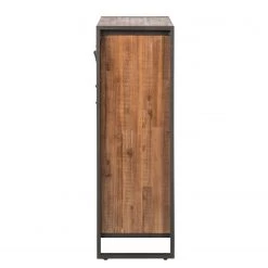 Ars manufacti Armoire à chaussures Manchester - Acacia massif / Métal -Vestiaires Soldes schuhschrank manchester akazie massiv metall 4877196