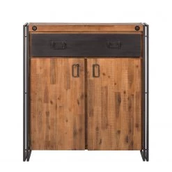 Ars manufacti Armoire à chaussures Manchester - Acacia massif / Métal -Vestiaires Soldes schuhschrank manchester akazie massiv metall 4877200