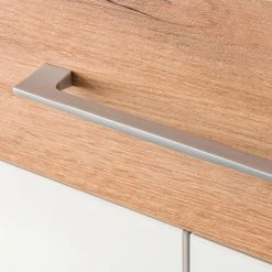 Germania Meuble à chaussures Nerola - Blanc / Imitation chêne de Navarre -Vestiaires Soldes schuhschrank nerola weiss eiche dekor 4244984