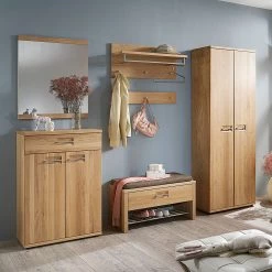 Voss Meuble à chaussures Redding volts - Chêne sauvage partiellement massif -Vestiaires Soldes schuhschrank redding v wildeiche teilmassiv 399922