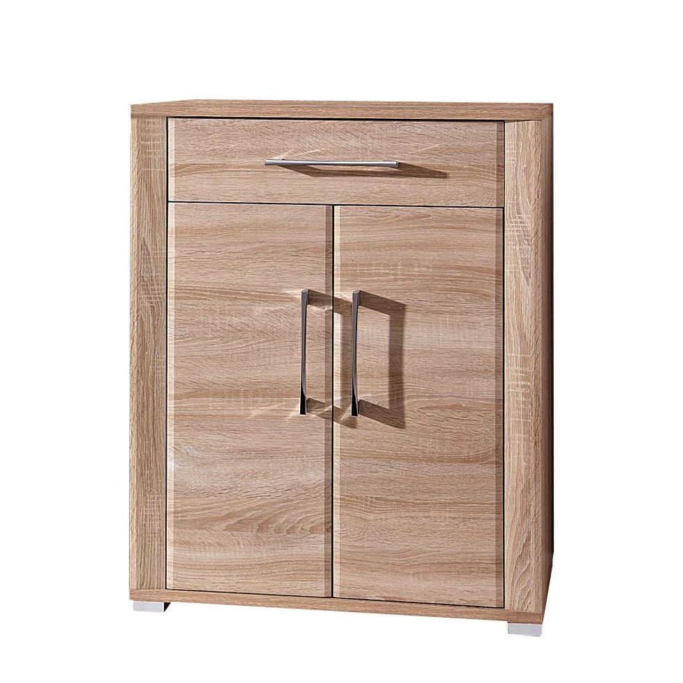 Fredriks Meuble à chaussures Silkeborg - imitation chêne 1 Fredriks Meuble à chaussures Silkeborg - imitation chêne