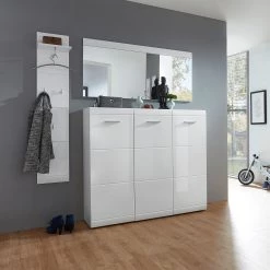 Vestiaires Soldes -Vestiaires Soldes spiegel adana hochglanz weiss 134 cm 5188212