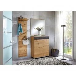 Voss Panneau portemanteau Vedo II - Chêne -Vestiaires Soldes spiegel vedo 4908216