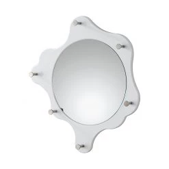 Home Design Porte-manteaux mural Bacillu - Blanc brillant