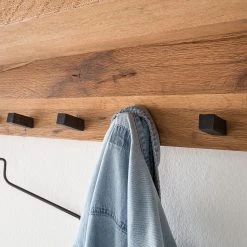 Ars manufacti Porte-manteaux mural Forunas I - Chêne cerris / Chêne sauvage massif 13 Ars manufacti Porte-manteaux mural Forunas I - Chêne cerris / Chêne sauvage massif -Vestiaires Soldes wandgarderobe forunas i zerreiche wildeiche massiv 4012760