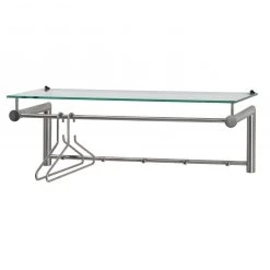 Loftscape Porte-manteaux mural Leure III - Acier inoxydable