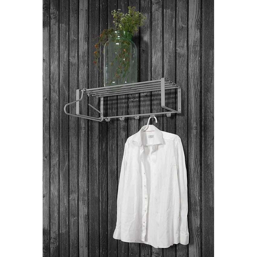 Loftscape Porte-manteau mural Welbeck II - Argenté 3 Loftscape Porte-manteau mural Welbeck II - Argenté – Image 3