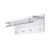 Home Design Porte-manteaux mural Yolo I - Blanc brillant